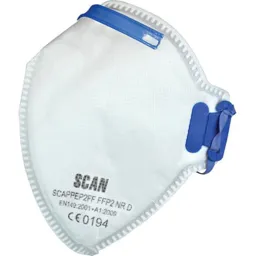 Scan FFP2 Fold Flat Disposable Mask - Pack of 20