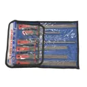 Faithfull 6 Piece File and Rasp Set in Plastic Tool Roll