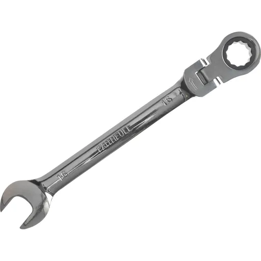 Faithfull Flexible Ratchet Combination Spanner - 16mm