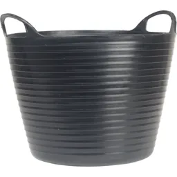 Faithfull Flex Tub Heavy Duty Flexible Bucket - 15l, Black