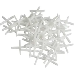 Faithfull Wall Tile Spacers - 2mm, Pack of 250