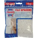 Faithfull Wall Tile Spacers - 5mm, Pack of 250