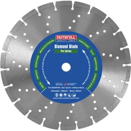 Faithfull Professional Diamond Cutting Disc - 125mm