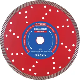 Faithfull Turbo Cut Diamond Cutting Disc - 230mm