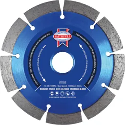 Faithfull Diamond Mortar Raking Cutting Disc - 115mm