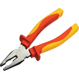 Faithfull VDE Insulated Combination Pliers - 180mm