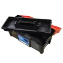 Faithfull Plastic Tool Box and Tote Tray - 520mm