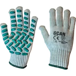 Scan Vibration Resistant Latex Foam Gloves - M