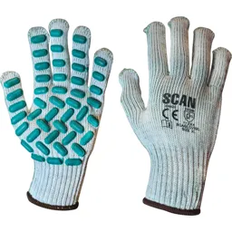 Scan Vibration Resistant Latex Foam Gloves - XL