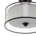 Lacey semi-flush ceiling light