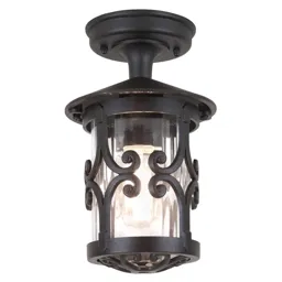 Hereford ceiling lantern for outdoor areas