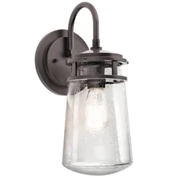 Industrial style outdoor wall light Lyndon