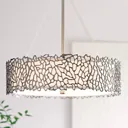 Silver Coral hanging light, 55.9 cm