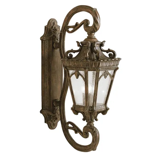 Classic antique-style Tournai outdoor wall light