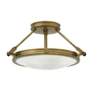 Small semi-flush ceiling light Collier
