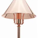 Compact Provence table lamp in copper