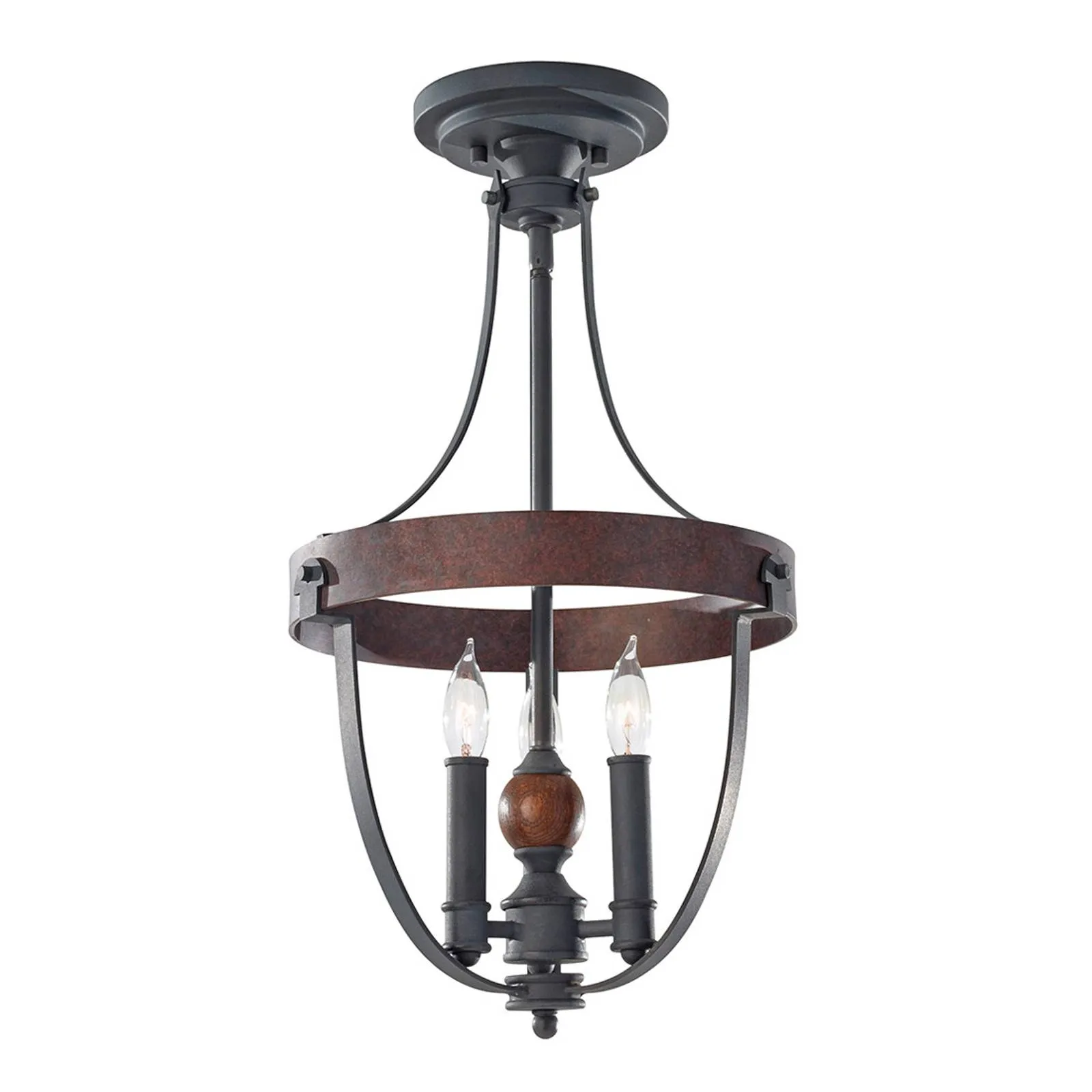 Country styleceiling light Alston