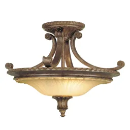 Elegant semi-flush ceiling lamp Stirling Castle