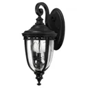 English Bridle wall lantern outdoor 21.6 cm black