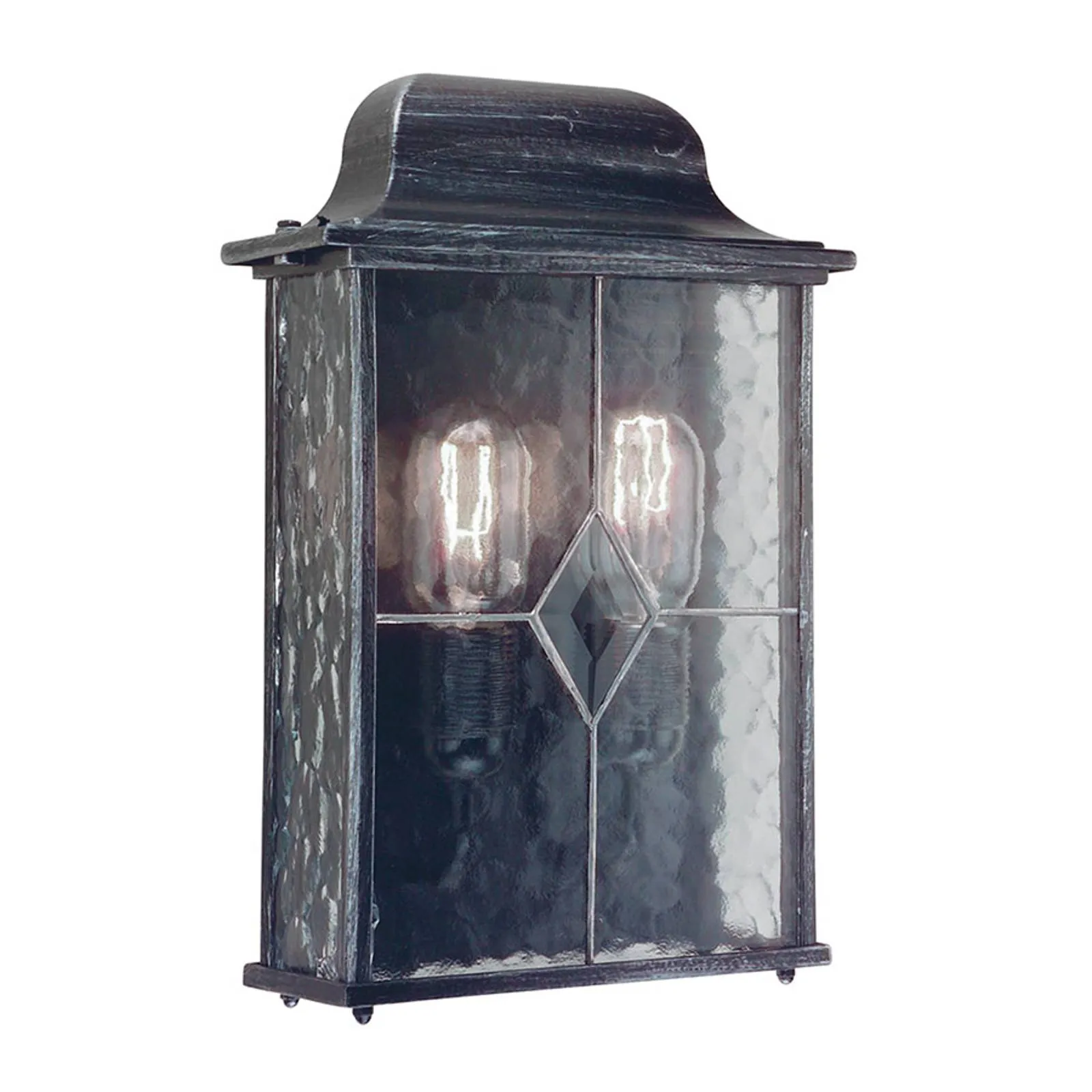 Wexford WX7 wall light, half lantern