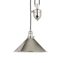 Chic hanging light Provence - height-adjustable