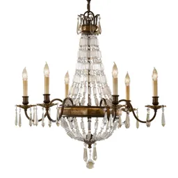 Bellini - Chandelier with Antique Effect