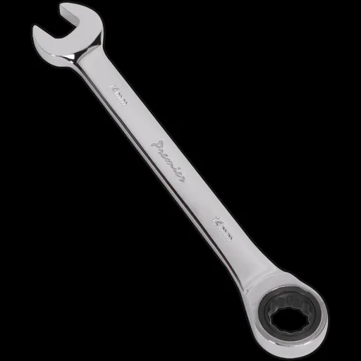 Sealey Ratchet Combination Spanner - 14mm
