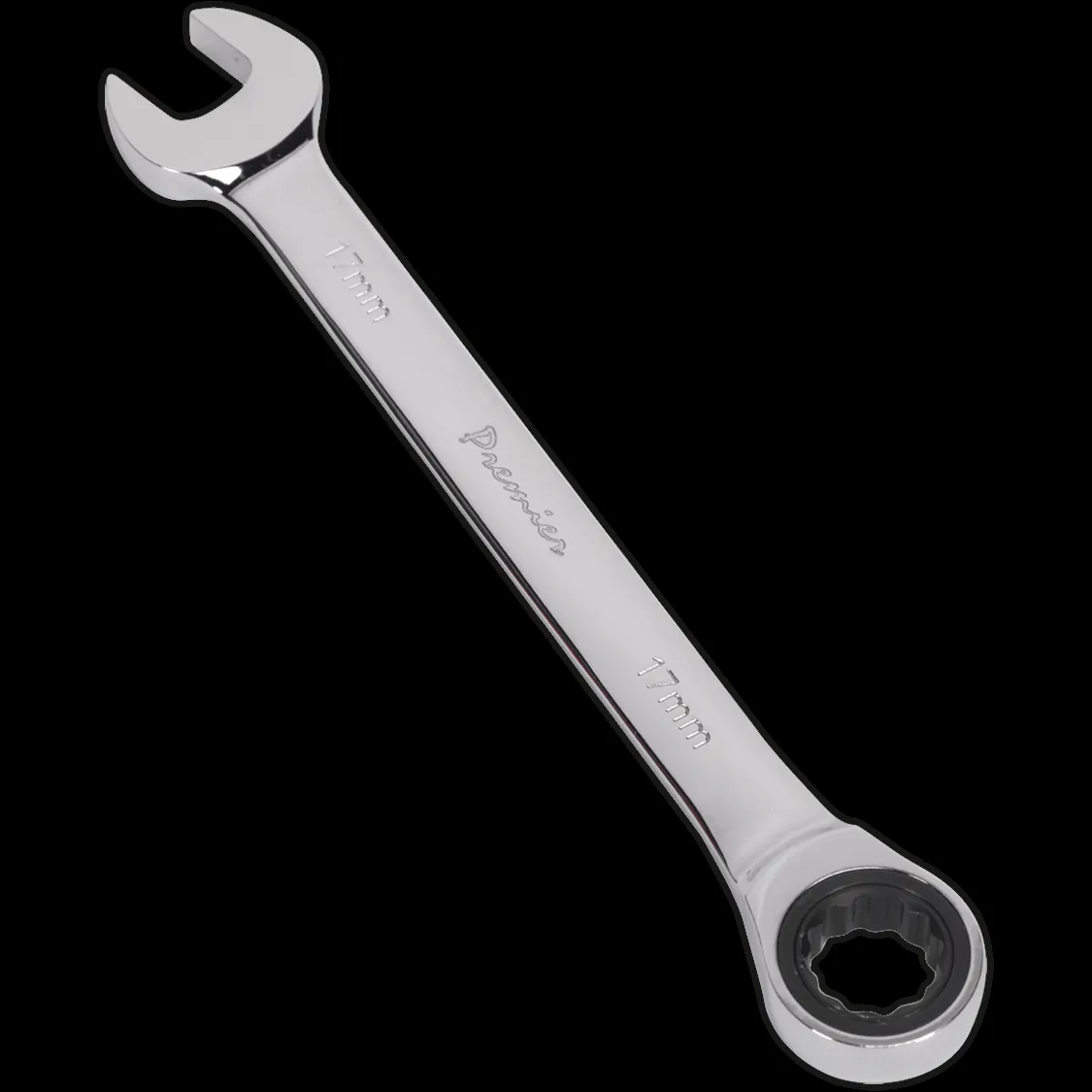 Sealey Ratchet Combination Spanner - 17mm
