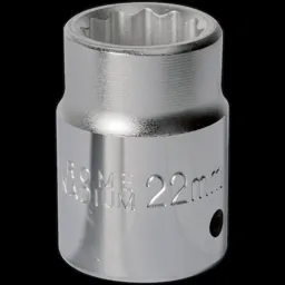 Sealey 3/4" Drive Bi Hexagon WallDrive Socket Metric - 3/4", 22mm