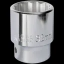 Sealey 3/4" Drive Bi Hexagon WallDrive Socket Metric - 3/4", 32mm