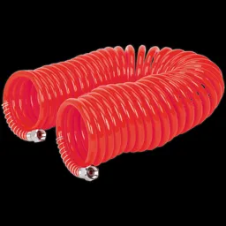Sealey Coiled Air Line Hose - 6mm, 10m