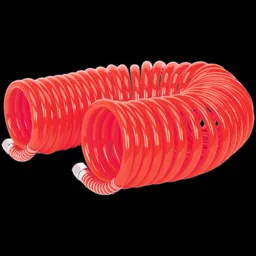 Sealey Coiled Air Line Hose - 8mm, 10m