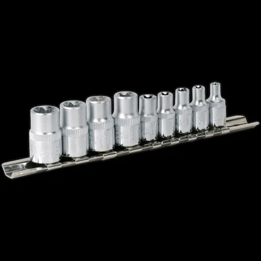 Sealey 9 Piece Combination Drive Torx Socket Set - Combination