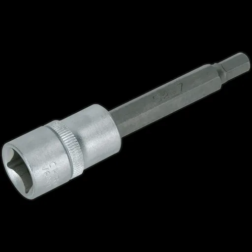 Sealey 1/2" Drive Long Reach Hexagon Socket Bit Metric - 1/2", 7mm