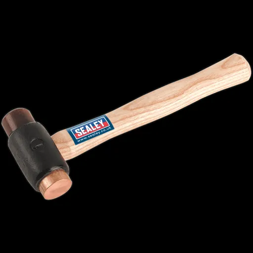 Sealey Copper/ Rawhide Faced Hammer - 680g