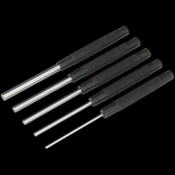 Sealey 5 Piece Long Parallel Pin Punch Set