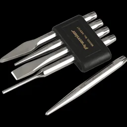 Sealey 5 Piece Punch and Chisel Set