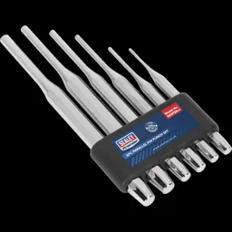 Sealey 6 Piece Parallel Pin Punch Set 