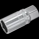 Sealey 1/2" Drive Hexagon Spark Plug Socket Metric - 1/2", 21mm