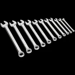 Sealey 11 Piece Combination Spanner Set Imperial