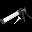 Sealey Caulking Gun For Sausage Cartridges - Silver