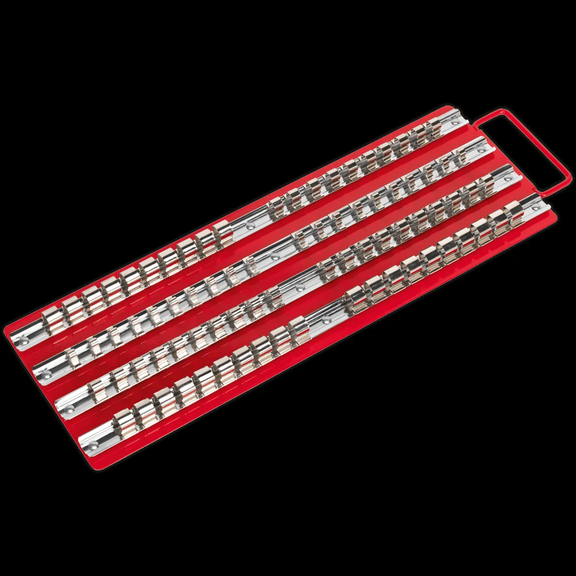 Sealey Socket Rail Tray 1/4", 3/8" and 1/2" Drive - Combination