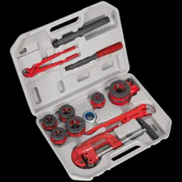 Sealey 12 Piece Pipe Threading Kit BSPT