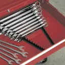 Sealey 2 Piece Sharks Tooth Spanner Rack Set
