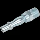 Sealey PLC Airl ine Adaptor Male - 1/4" Bsp, Pack of 5