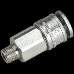 Sealey PCL Air Line Coupling Body Male - 1/4" Bsp