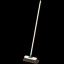 Sealey Hard Bristle Broom - 12"