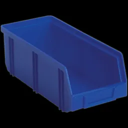 Sealey Plastic Storage Bin Deep 103 x 240 x 83mm - Blue, Pack of 28