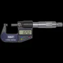 Sealey AK9635D Digital External Micrometer - 0mm - 25mm