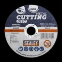 Sealey Metal Cutting Disc - 100mm, 1.6mm, Pack of 1